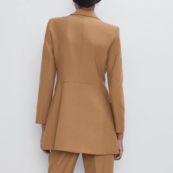 Zara NWT double breasted frock coat - Picture 4 of 8